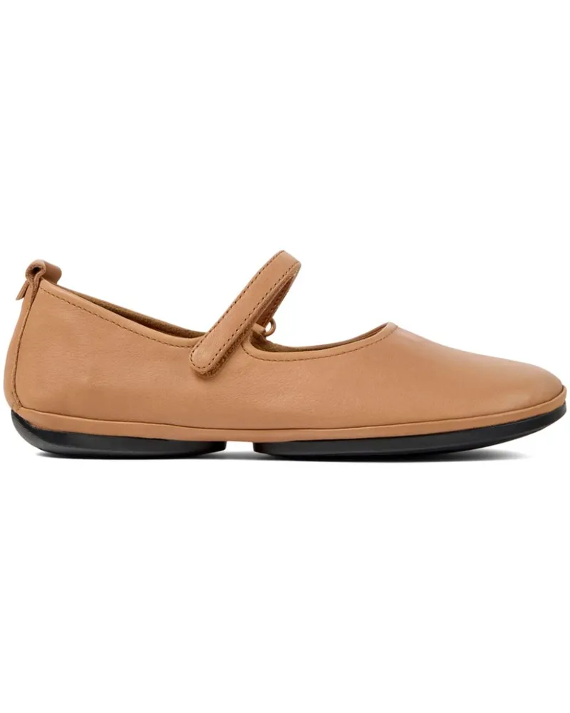 Camper Right Nina Ballerinas - Nude Nude
