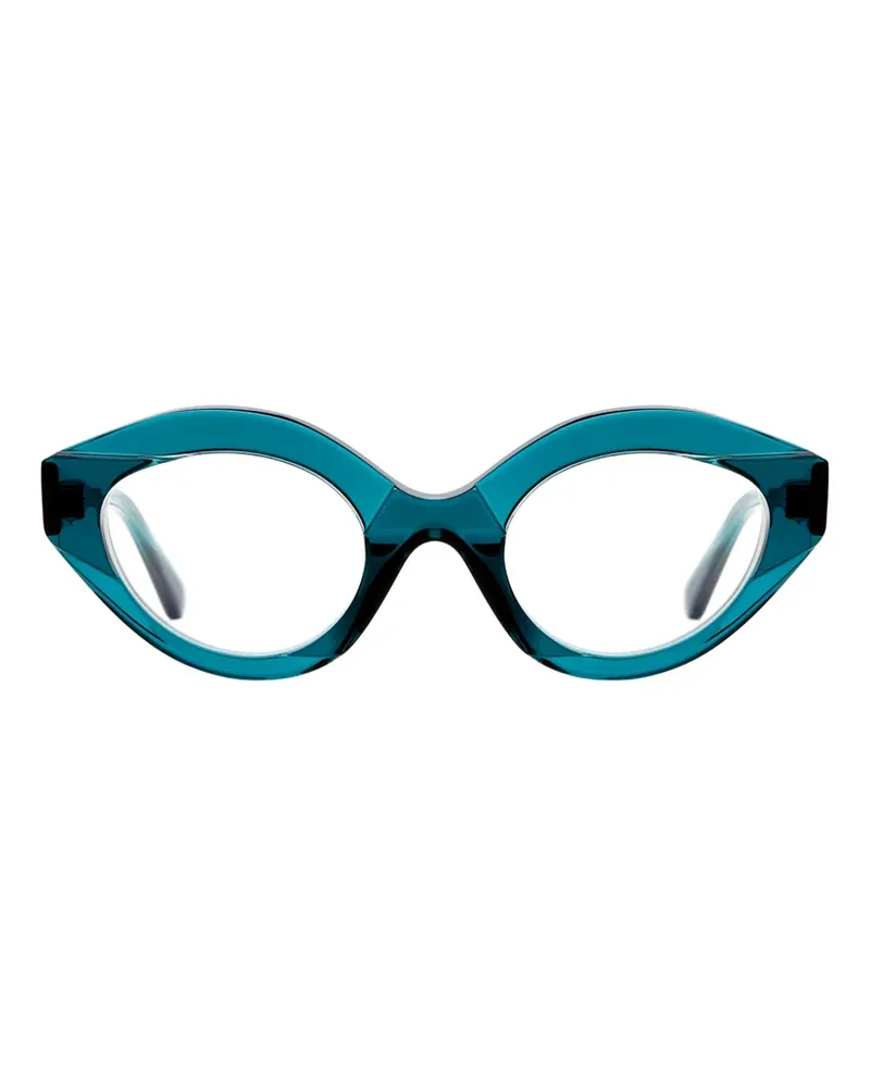 KUBORAUM oval-frame glasses - Blau Blau