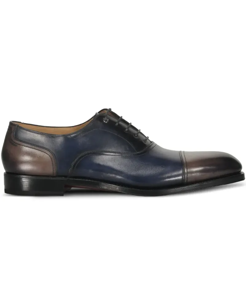 Ferragamo Schuhe mit Ledereinsätzen - Blau Blau