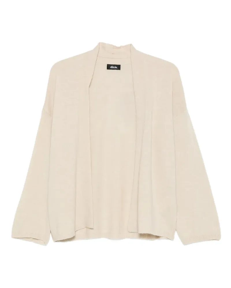 Dixie Cardigan mit geripptem Saum - Nude Nude