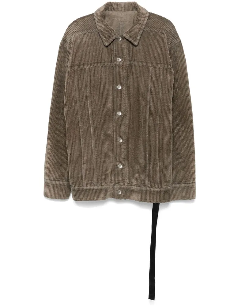 DRKSHDW by Rick Owens Jumbo Worker Jacke - Braun Braun