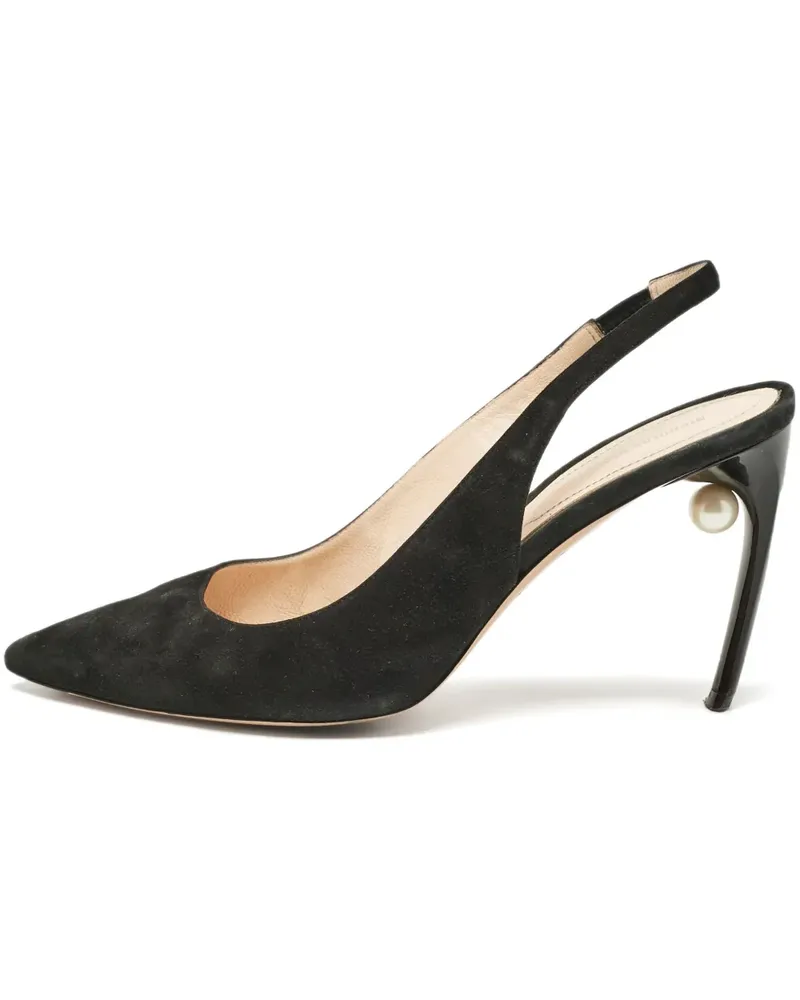 Nicholas Kirkwood Pre-owned Slingback-Pumps 95mm - Schwarz Schwarz