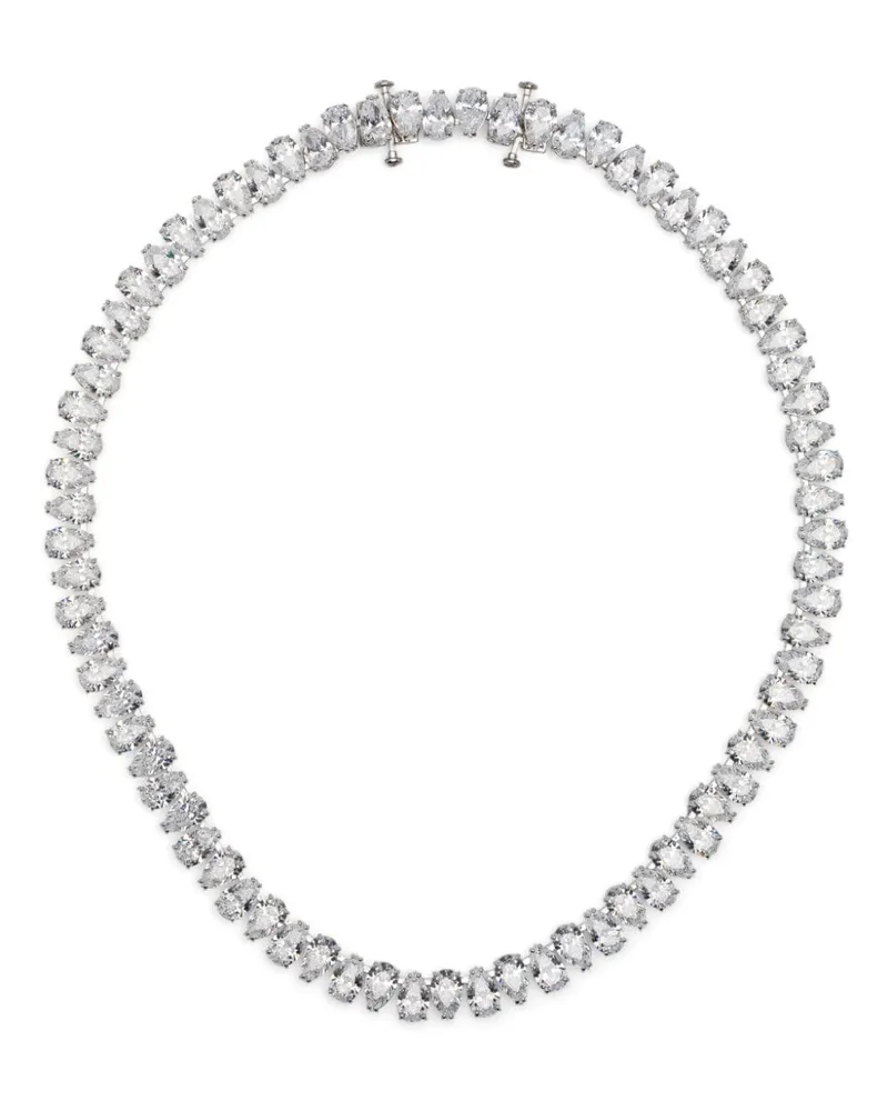 Swarovski Matrix Halskette - Silber Silber