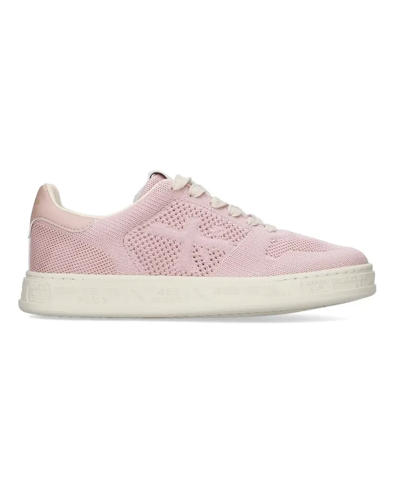Premiata Quinnd logo-patch sneakers - Rosa Rosa