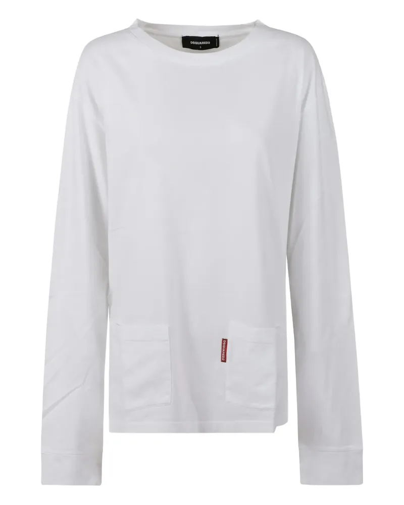Dsquared2 pocket T-shirt - Weiß Weiß