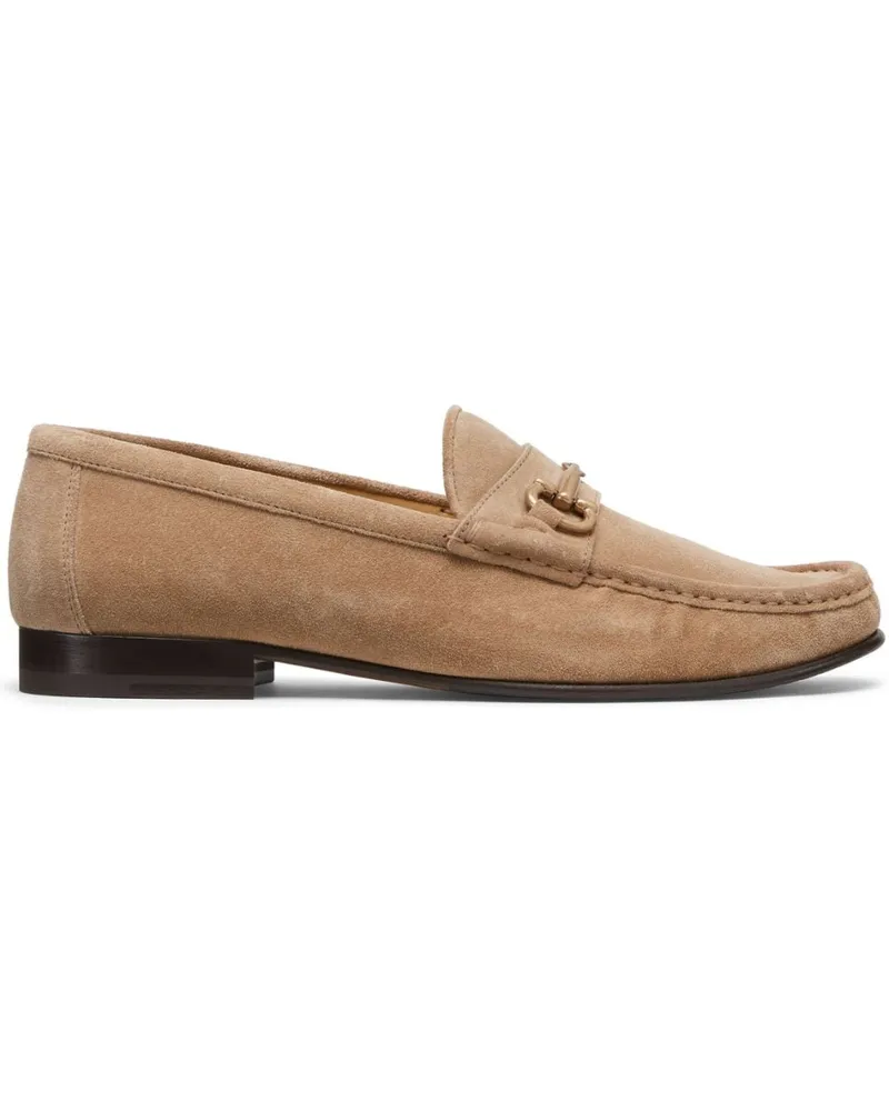 Brunello Cucinelli Loafer mit mandelförmiger Kappe - Braun Braun