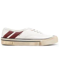 Bally Sneakers mit Logo-Print Weiß