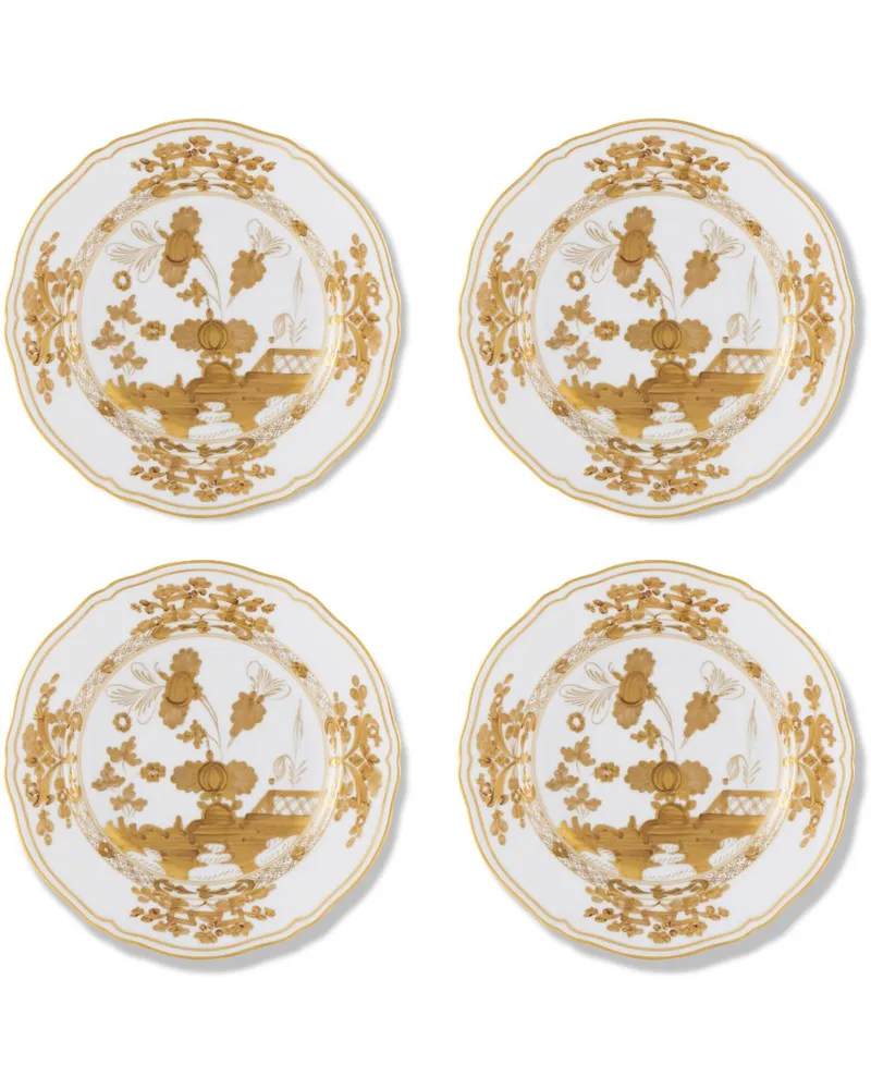 Ginori 1735 Oriente Dessertteller (4er-Set) - Weiß Weiß