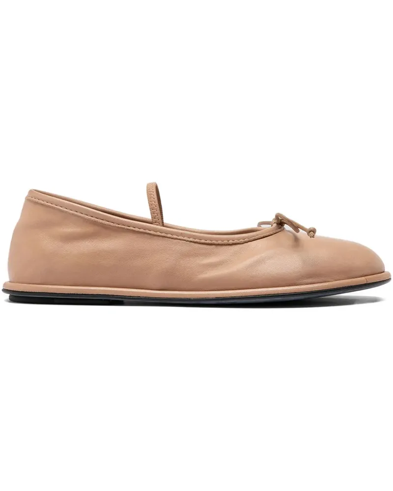 Officine Creative Italia Ballerinas mit Schleife - Nude Nude