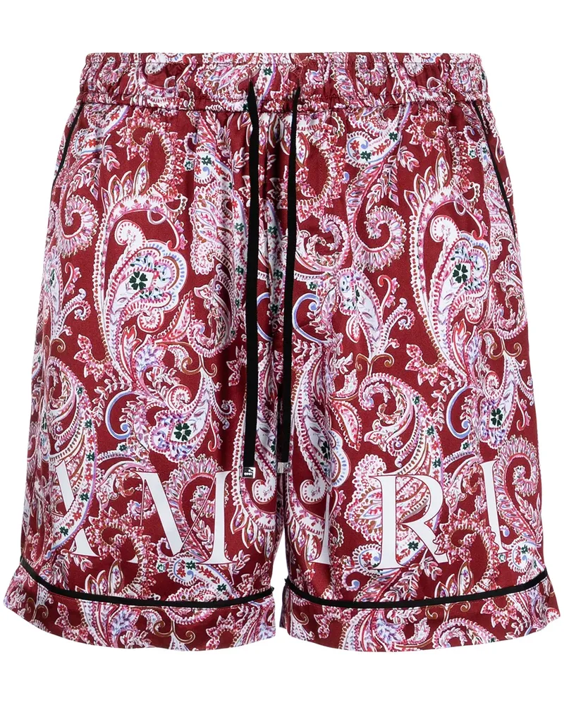 Amiri Shorts mit Paisley-Print - 610 RED 610