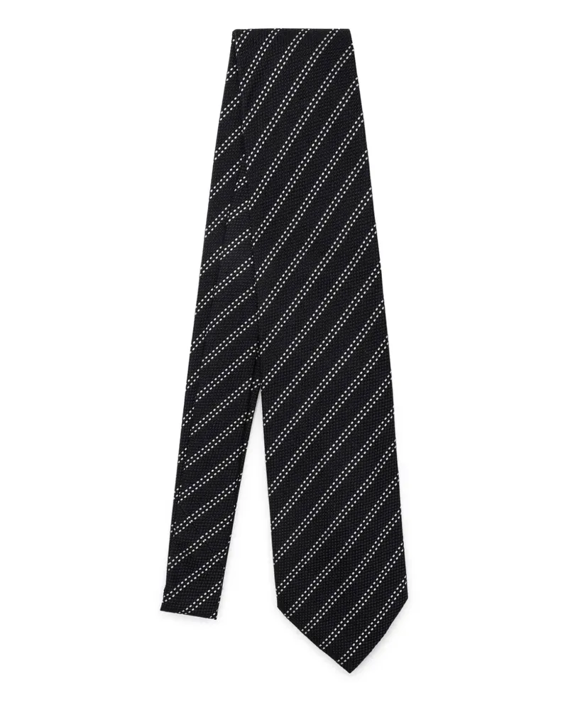 Destin Krawatte mit Nadelstreifen - Blau Blau