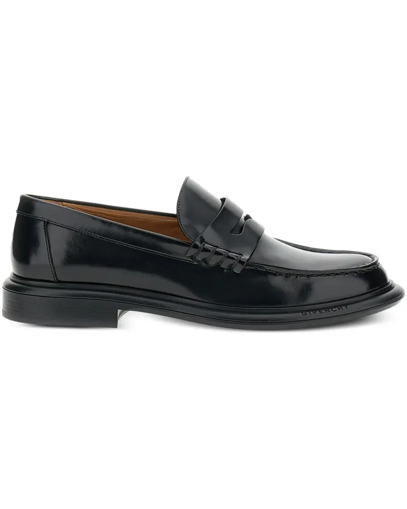 Givenchy Loafer aus gebürstetem Leder - Schwarz Schwarz