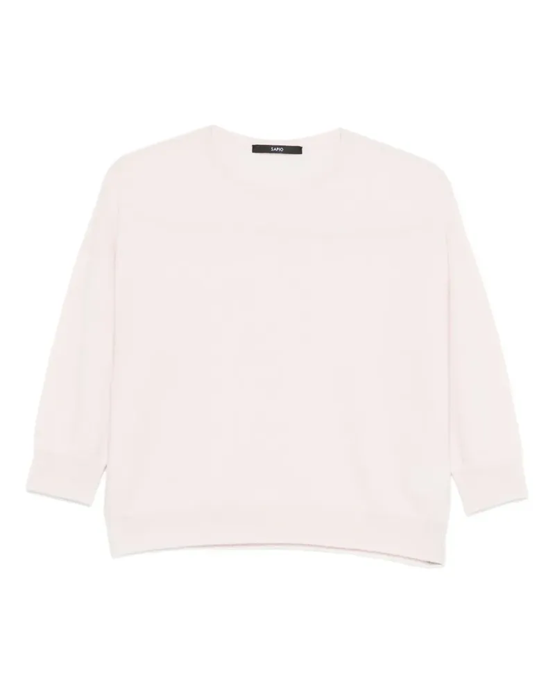 Sapio Pullover mit rundem Ausschnitt - Rosa Rosa