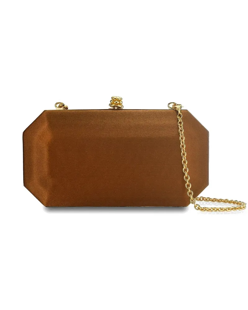 Tyler Ellis Perry Pinecone clutch bag - Braun Braun