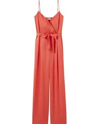 Claudie Pierlot Jumpsuit aus Satin Rosa