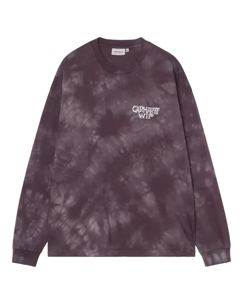 Carhartt WIP L Radiate tie-dye long-sleeve sweatshirt - Violett Violett