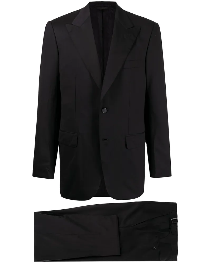 Brioni Einreihiges Sakko - Schwarz Schwarz