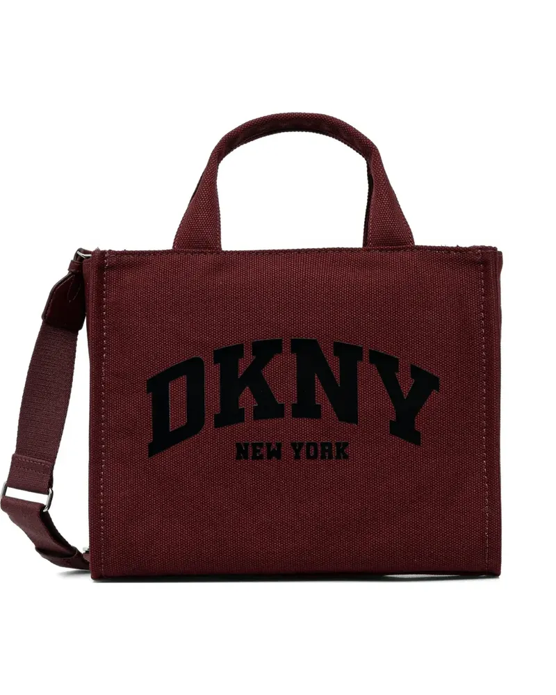 DKNY medium Hadlee logo-print tote bag - Rot Rot