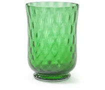 Balloton Weinglas aus Muranoglas - Grün