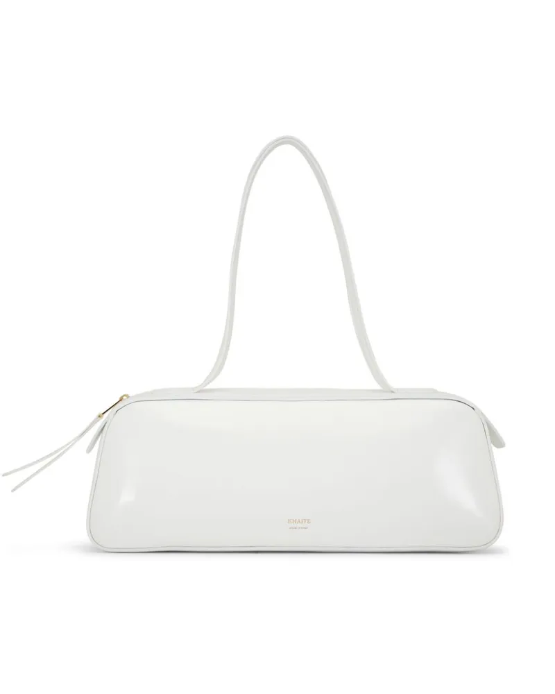 KHAITE Schultertasche aus Leder - Weiß Weiß