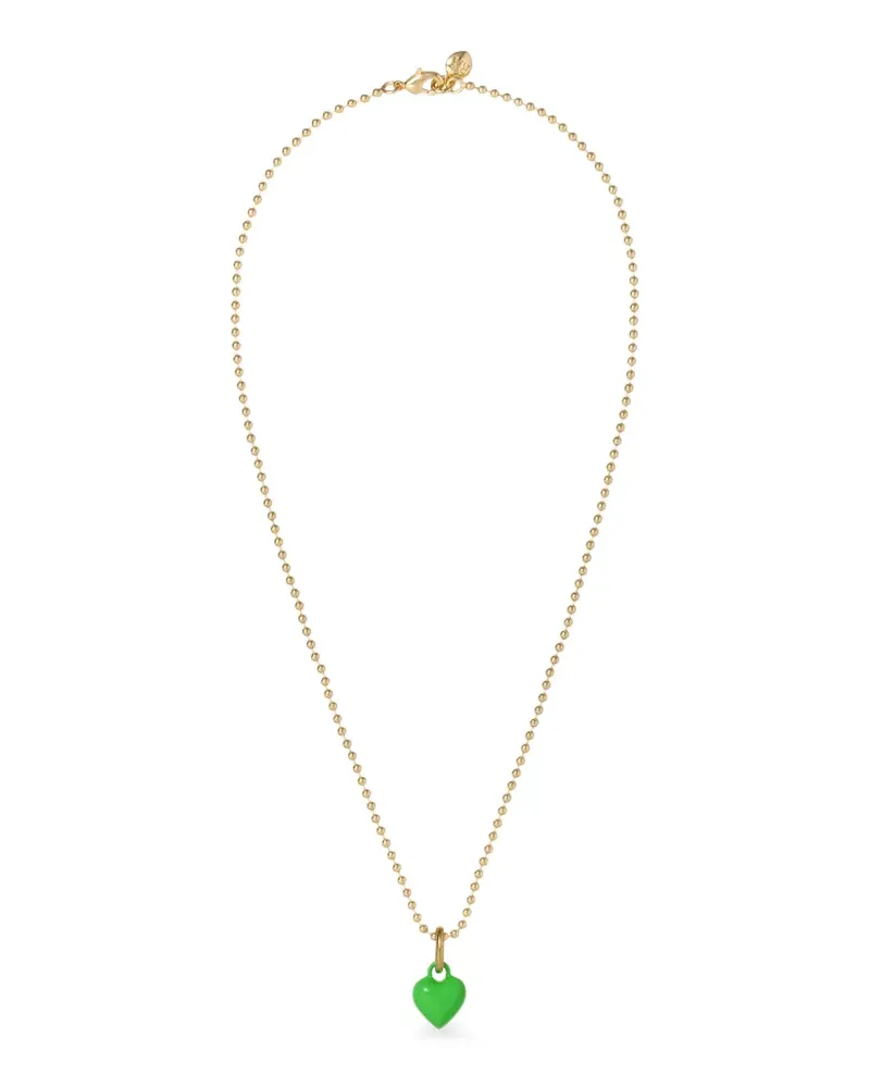 Roxanne Assoulin Itsy Bitsy heart-charm necklace - Gold Gold