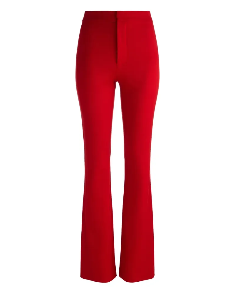 Alice + Olivia Ronnie Hose mit hohem Bund - Rot Rot