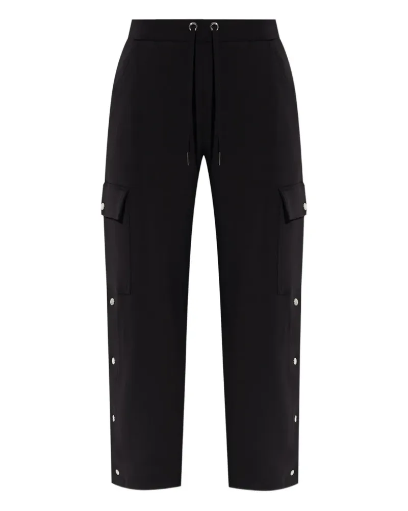 Michael Kors Cargohose mit Knopfverschluss - Schwarz Schwarz