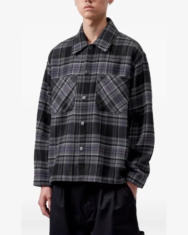 Carhartt WIP Parson Hemd mit Check-Muster - Grau Grau