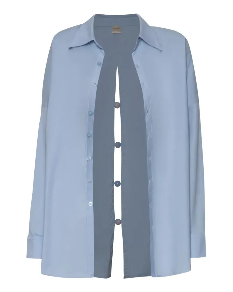 Baobab Collection Wayra Hemd mit Schlitz hinten - Blau Blau