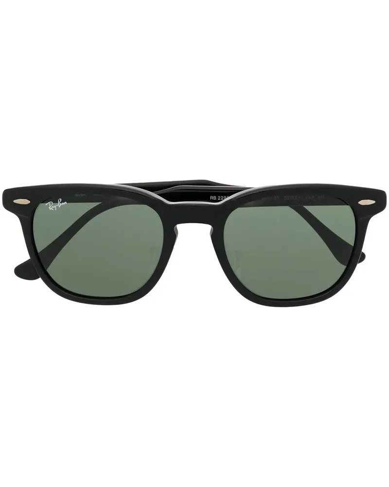 Ray Ban Hawkeye Sonnenbrille - Schwarz Schwarz