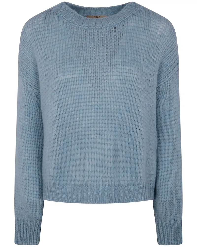 Nuur Pullover aus Alpakawolle - Blau Blau