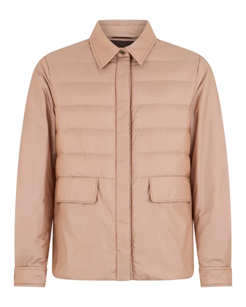 MOORER quilted puffer jacket - Nude Nude
