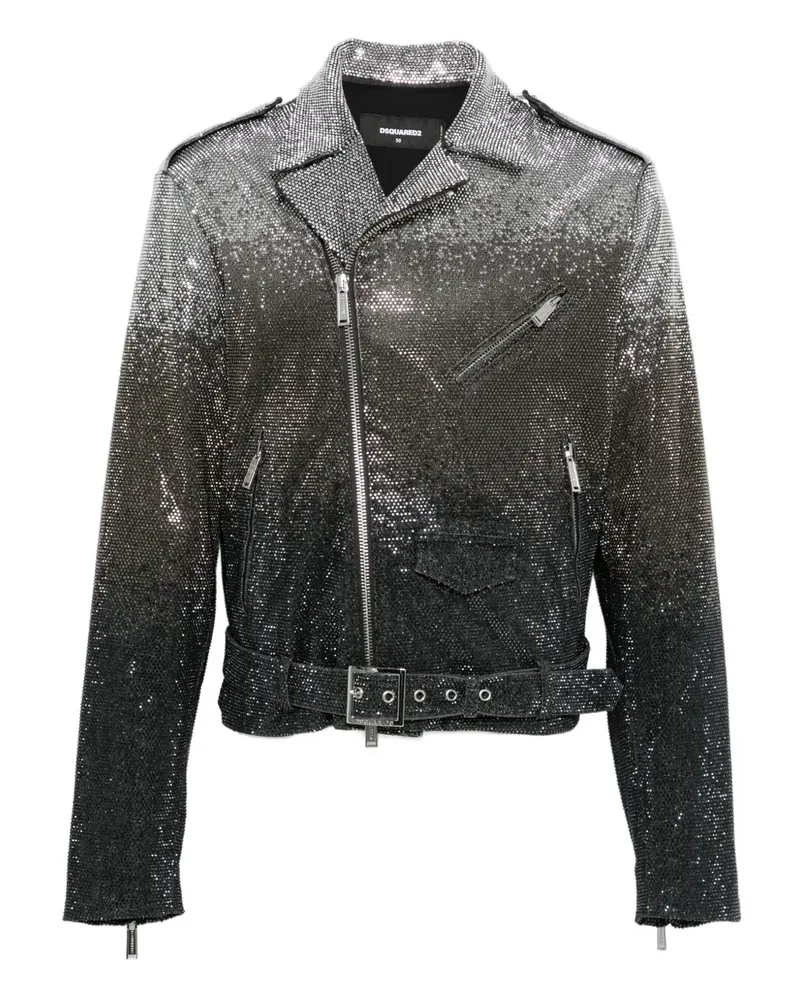 Dsquared2 Disco Shadow Jacke - Schwarz Schwarz