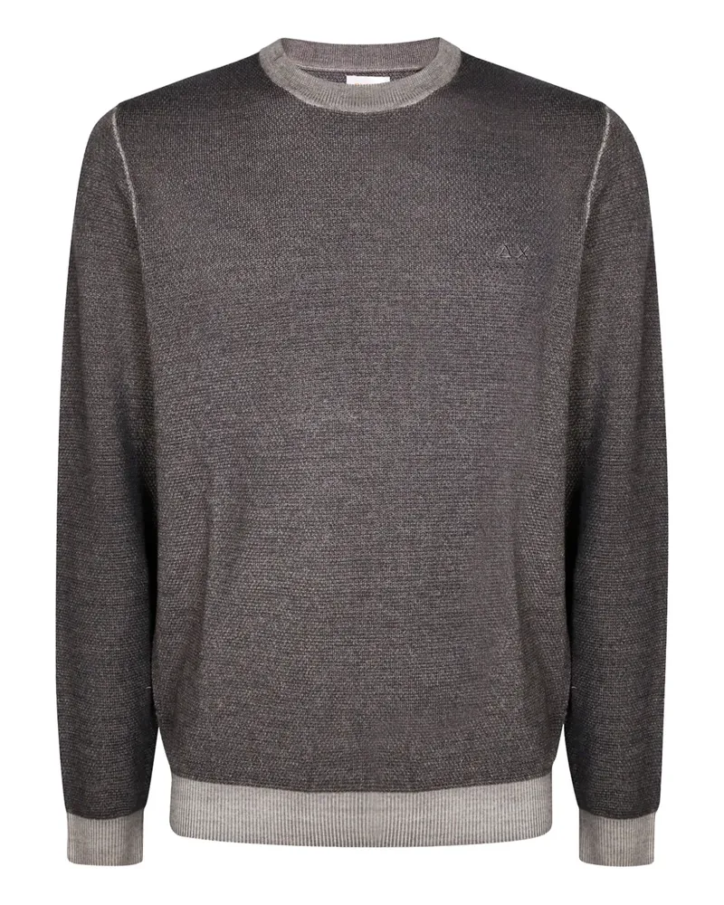 Sun68 Pullover mit rundem Ausschnitt - Grau Grau