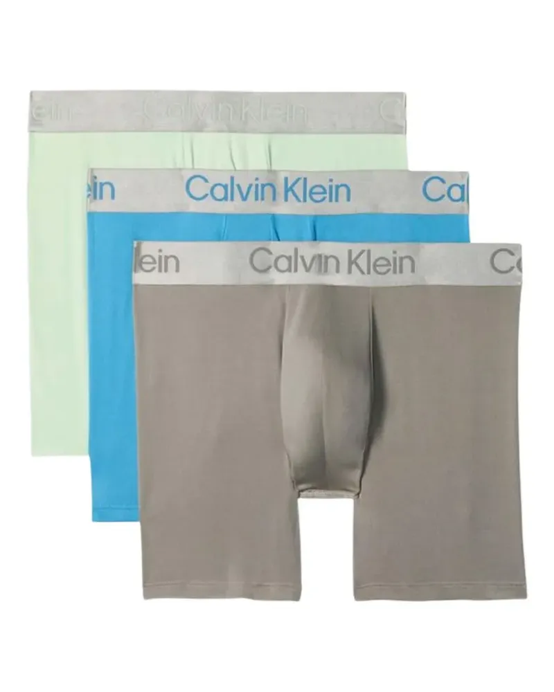 Calvin Klein logo-waistband boxers (set of three) - Grau Grau