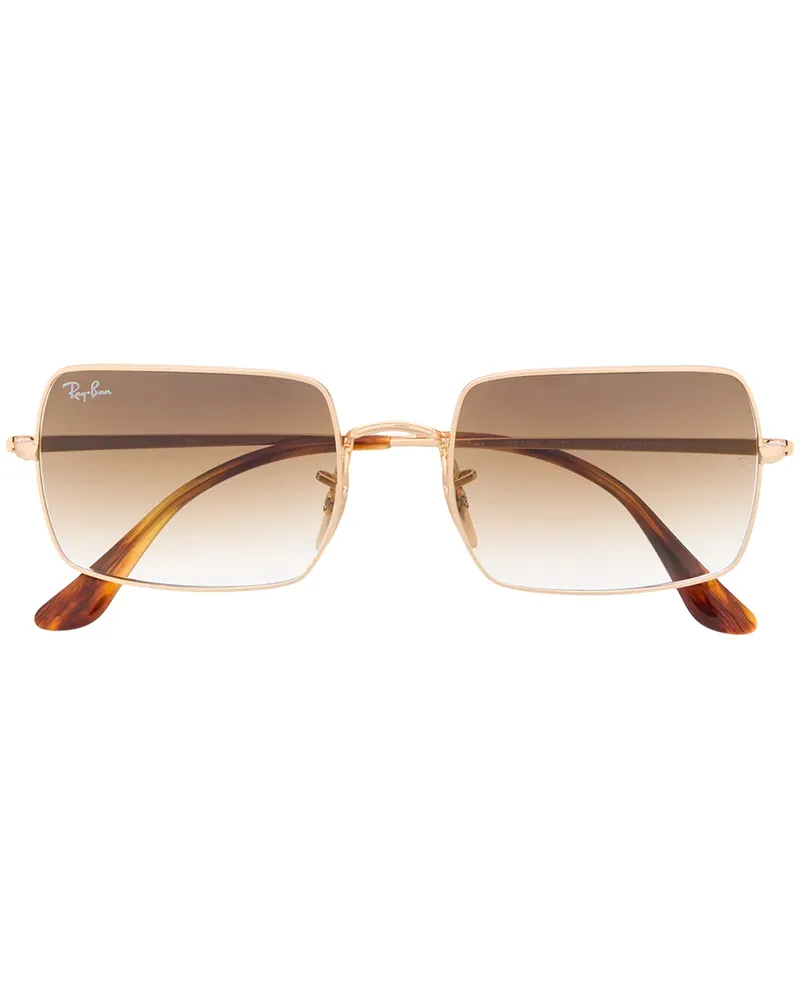Ray Ban Sonnenbrille mit Farbverlauf - Gold Gold