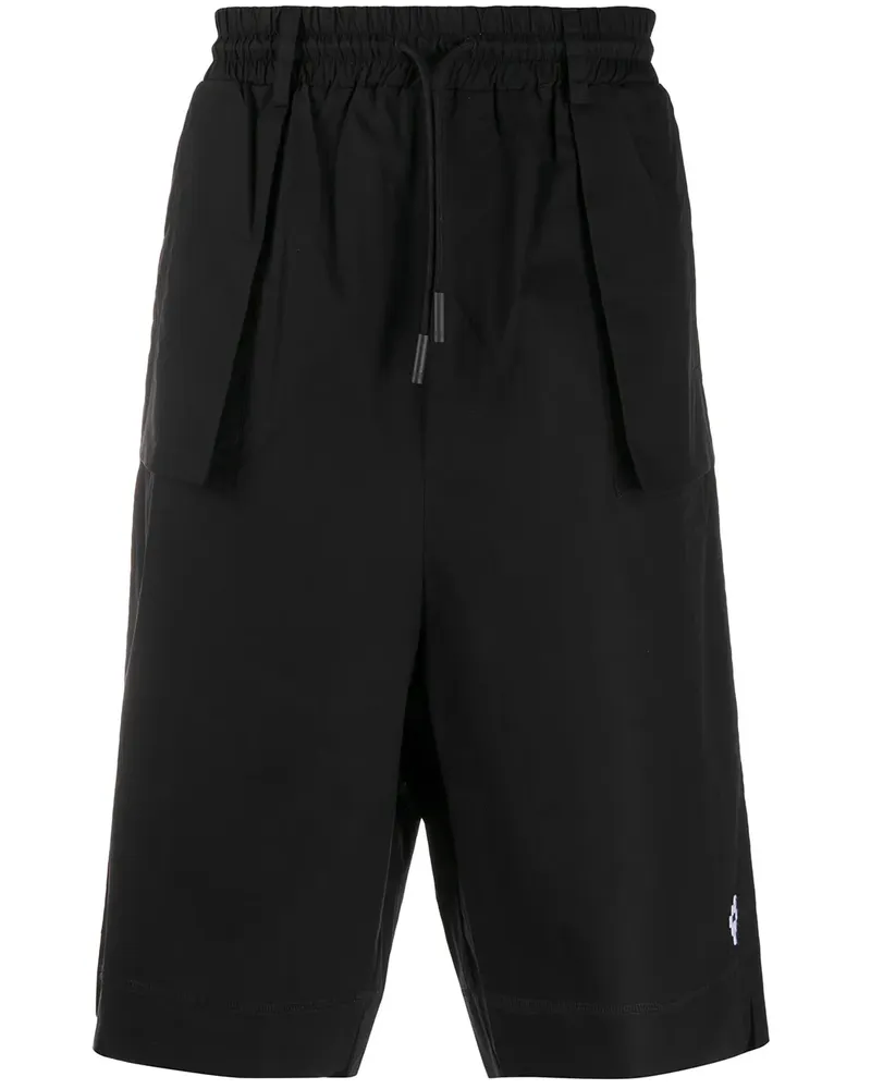 Marcelo Burlon | County of Milan Shorts mit aufgesetzten Taschen - Schwarz Schwarz
