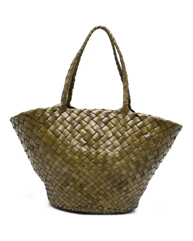 Dragon Diffusion Gewebter Egola Shopper - Grün Grün