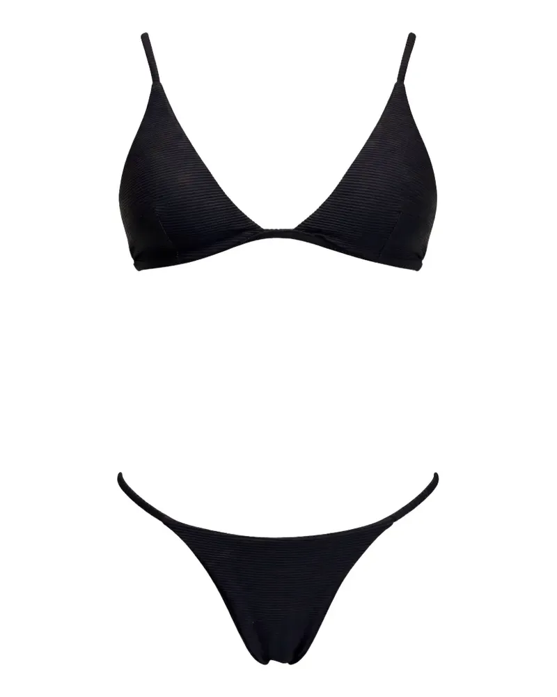 Osklen ribbed bikini - Schwarz Schwarz