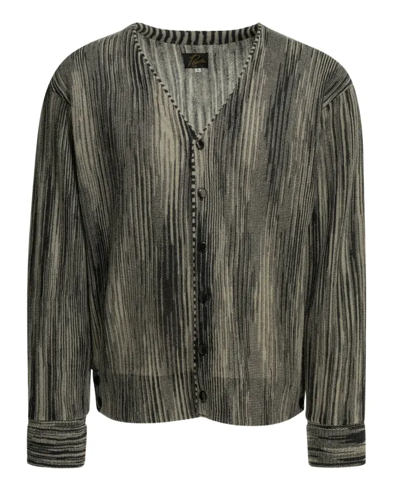 NEEDLES V-neck cardigan - Schwarz Schwarz