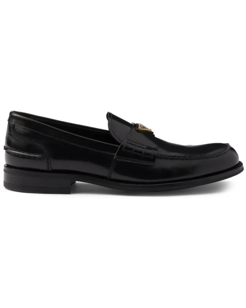 Prada Klassische Loafer - Schwarz Schwarz