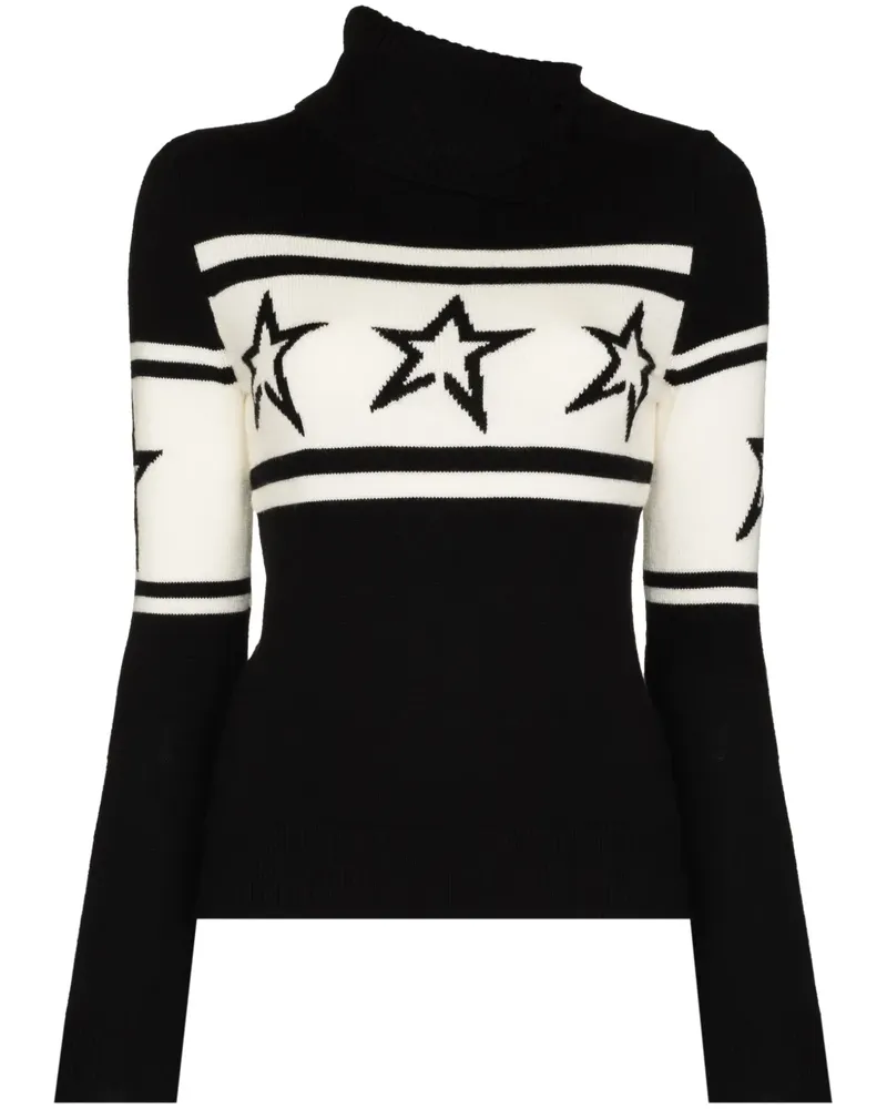 Perfect Moment Schild Pullover - Schwarz Schwarz