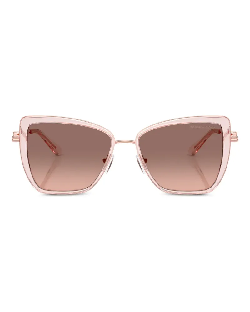 Michael Kors Sonnenbrille mit geometrischem Gestell - Rosa Rosa