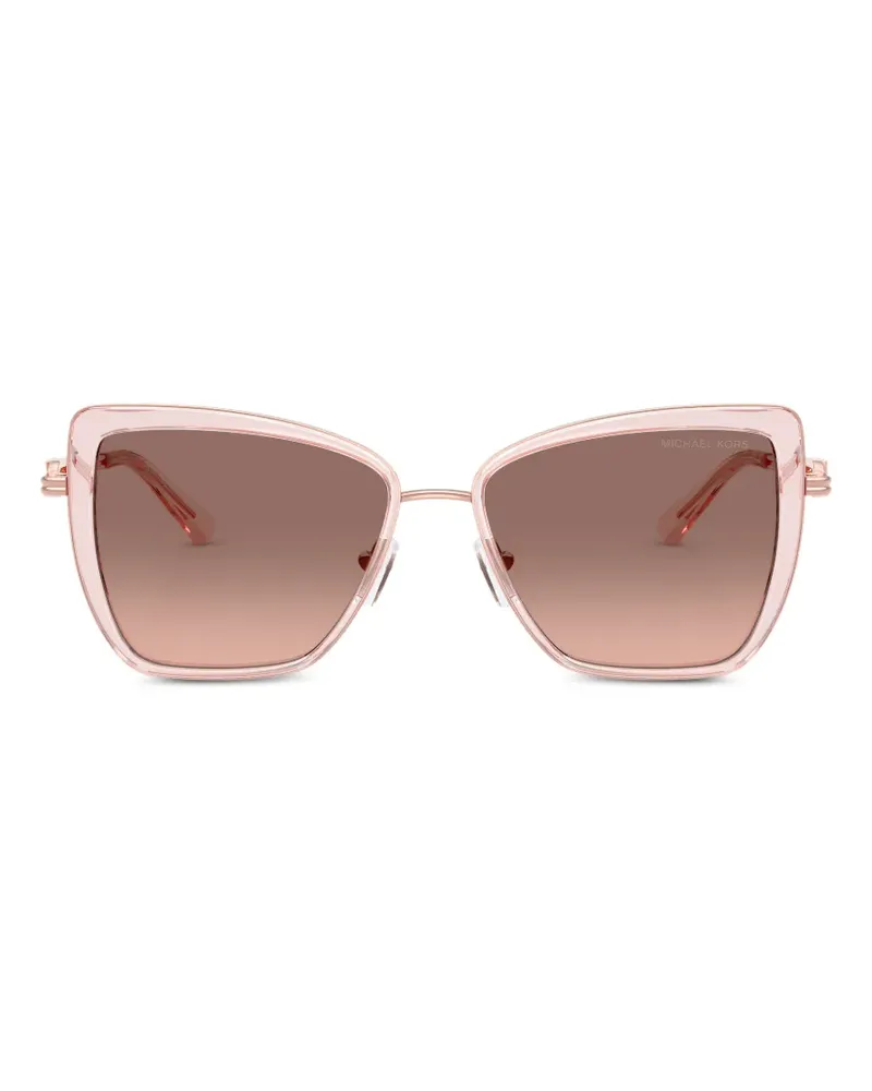 Michael Kors Sonnenbrille mit geometrischem Gestell - Rosa Rosa