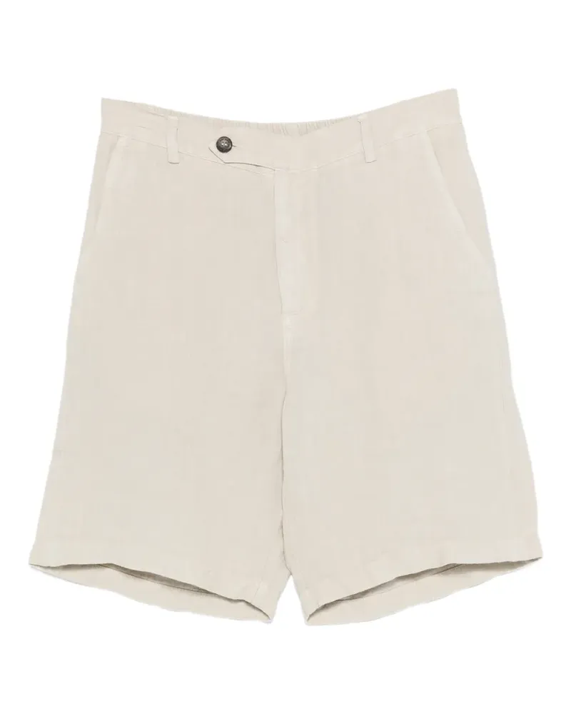 MC2 Saint Barth linen bermuda shorts - Nude Nude