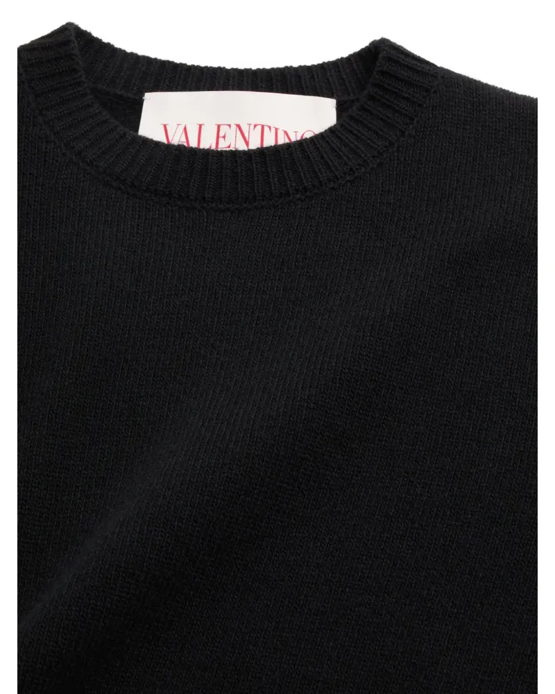 Valentino Garavani Pullover aus Woll-Mohairgemisch - Schwarz Schwarz