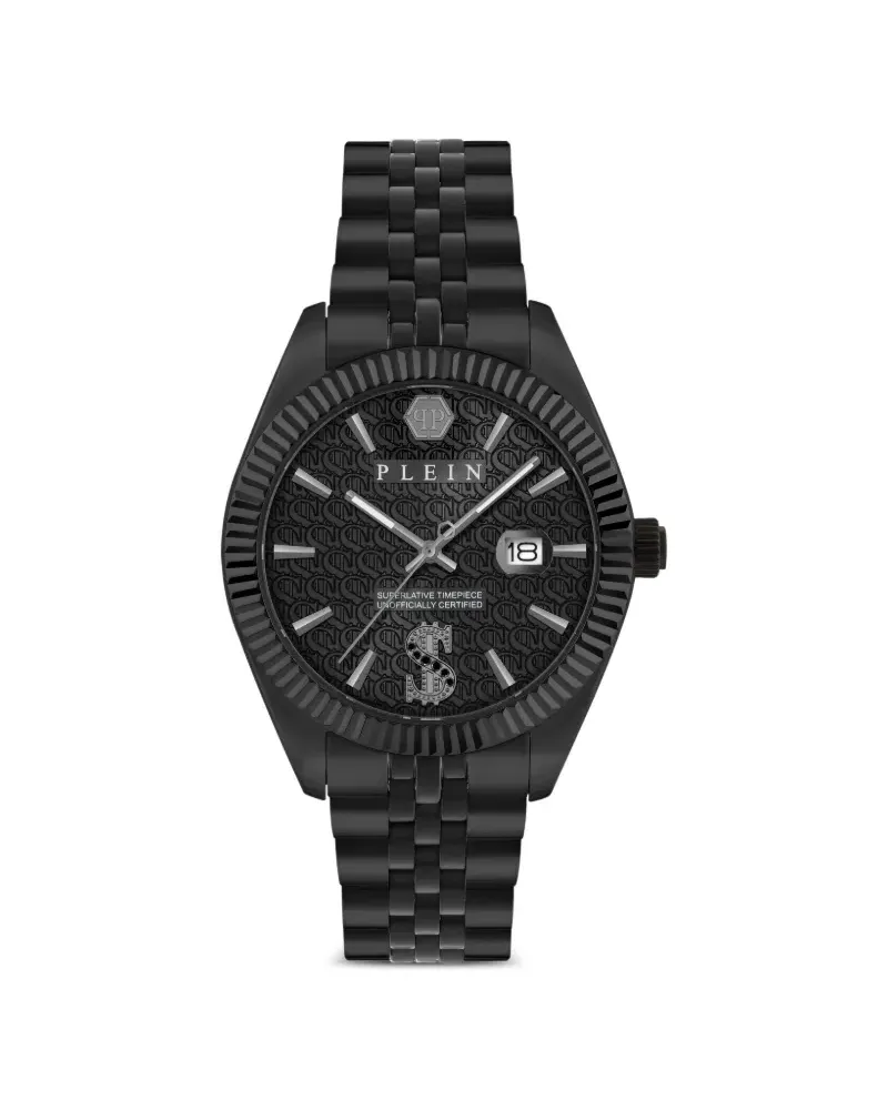 Philipp Plein Date Superlative 41mm - Schwarz Schwarz
