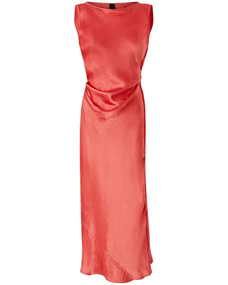 Pinko Kleid aus Satin - Rosa Rosa