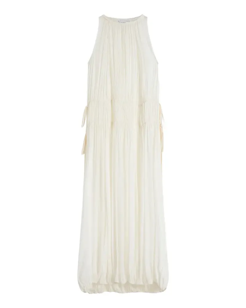 BONDI BORN Cremona Balloon Maxikleid - Weiß Weiß