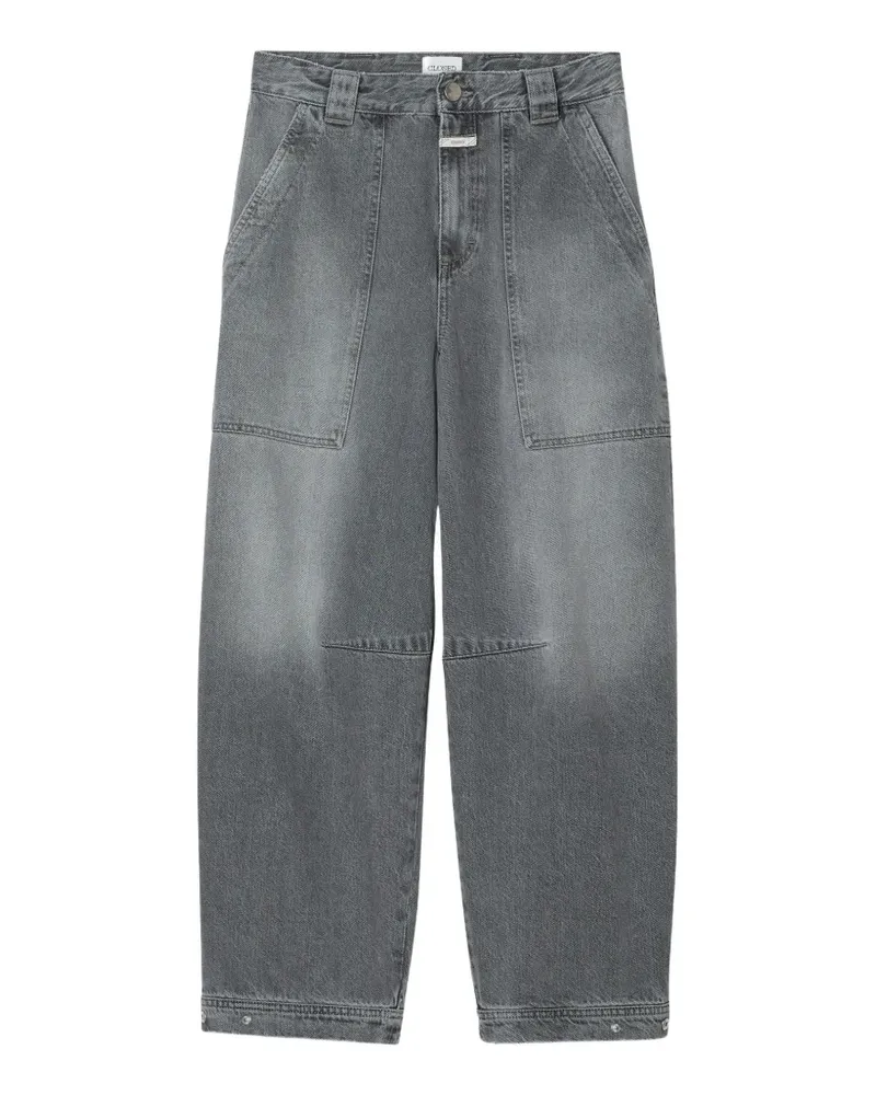 Closed Rhannon Barrel-Leg-Jeans - Grau Grau